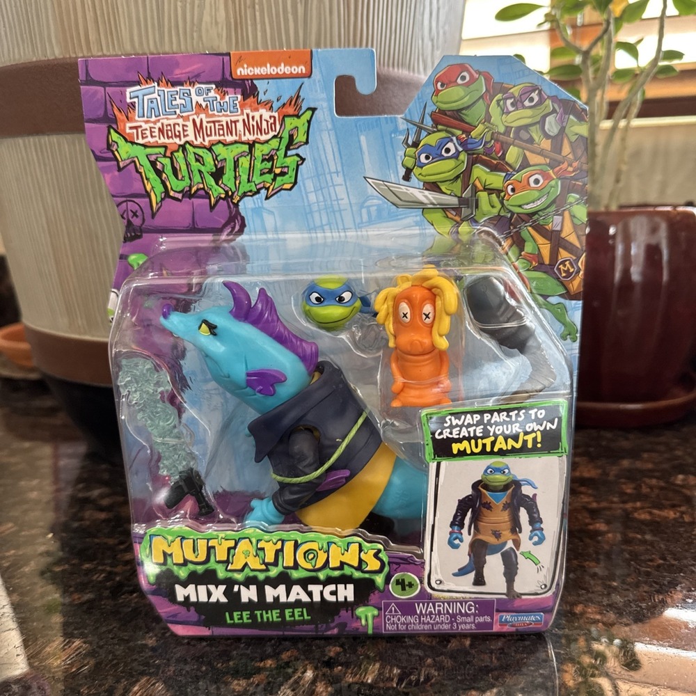 LEE THE EEL tales of teenage mutant ninja turtles tmnt mutations mix n match NEW